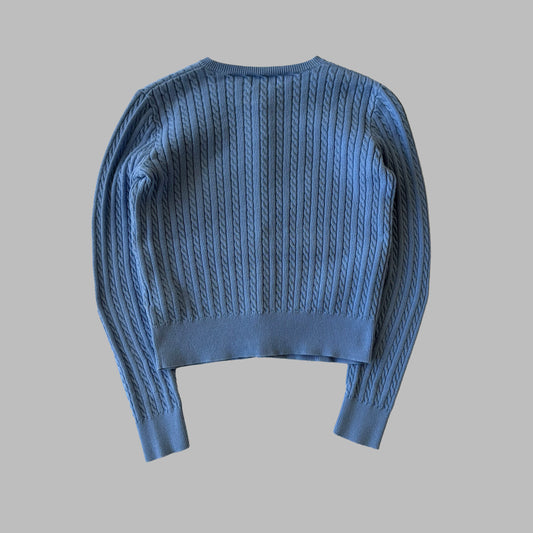 Ralph Lauren Cable Knit Cardigan - Small