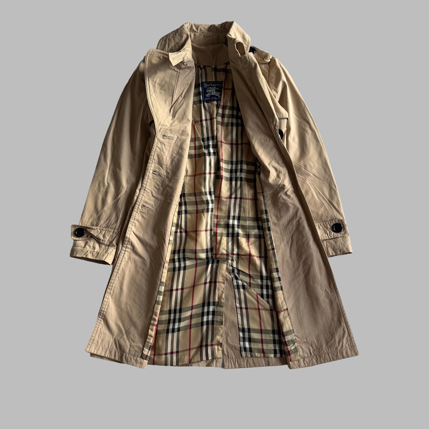 90s Burberry Trench Coat - XS
