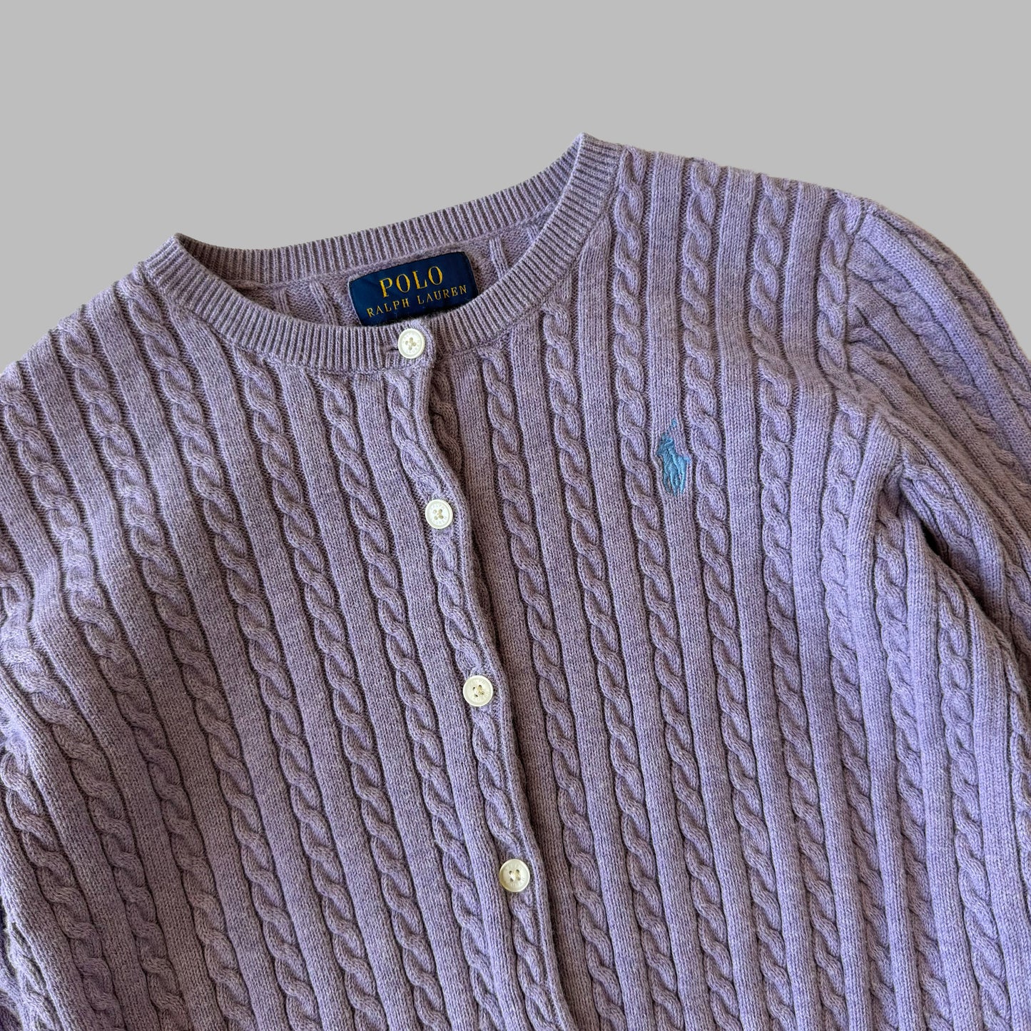 Ralph Lauren Cable Knit Cardigan - XS