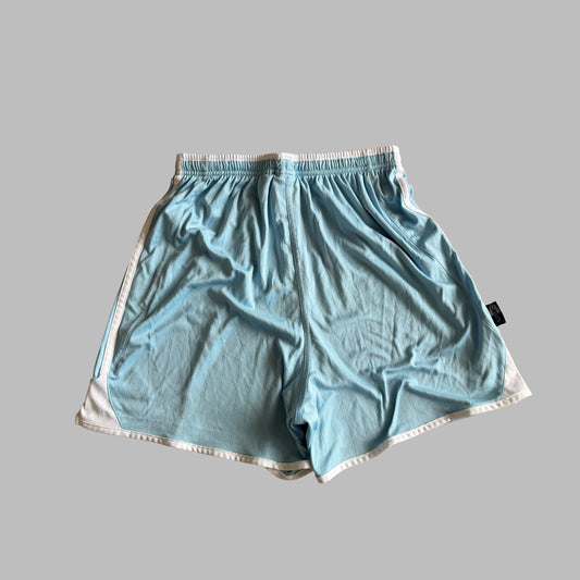 Y2K Adidas Three Stripe Basketball Shorts - S