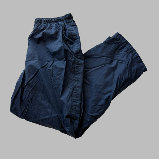 00s Nike Wide Leg Track Pants - Medium