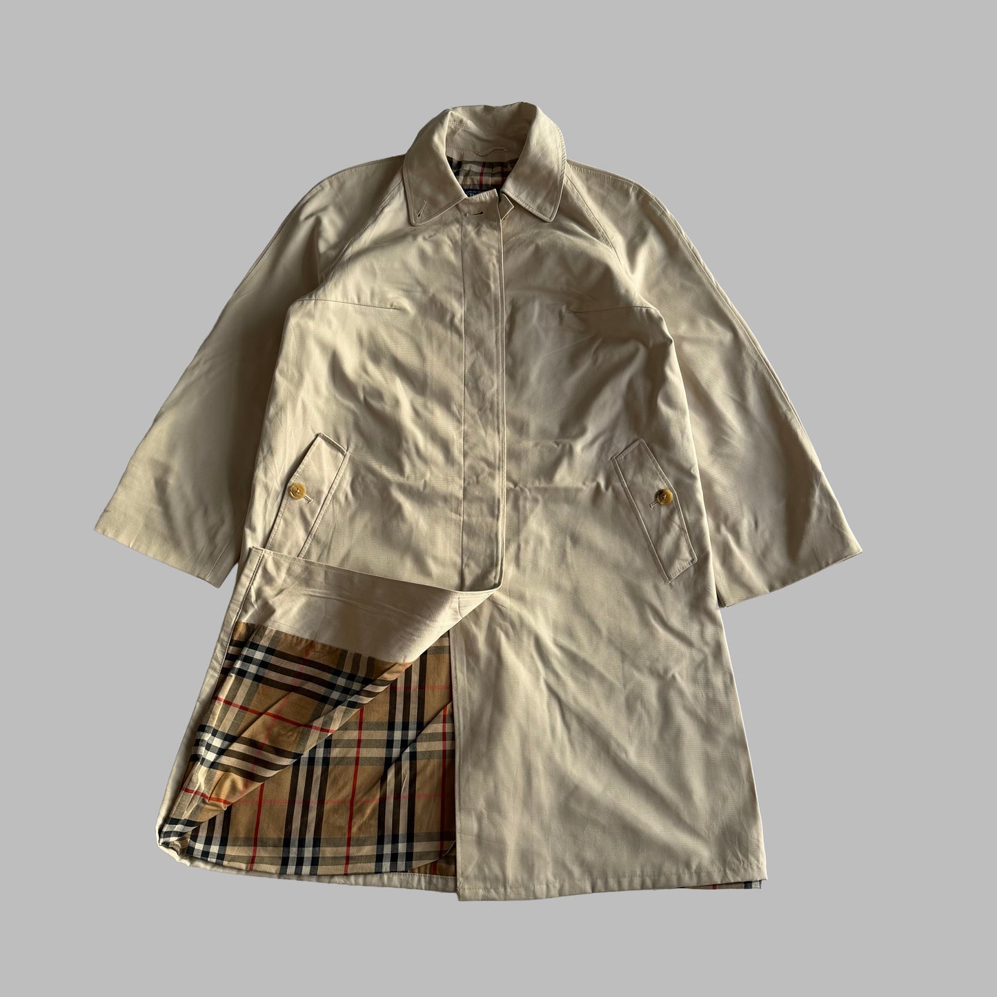 90s Burberry Trench Coat - S