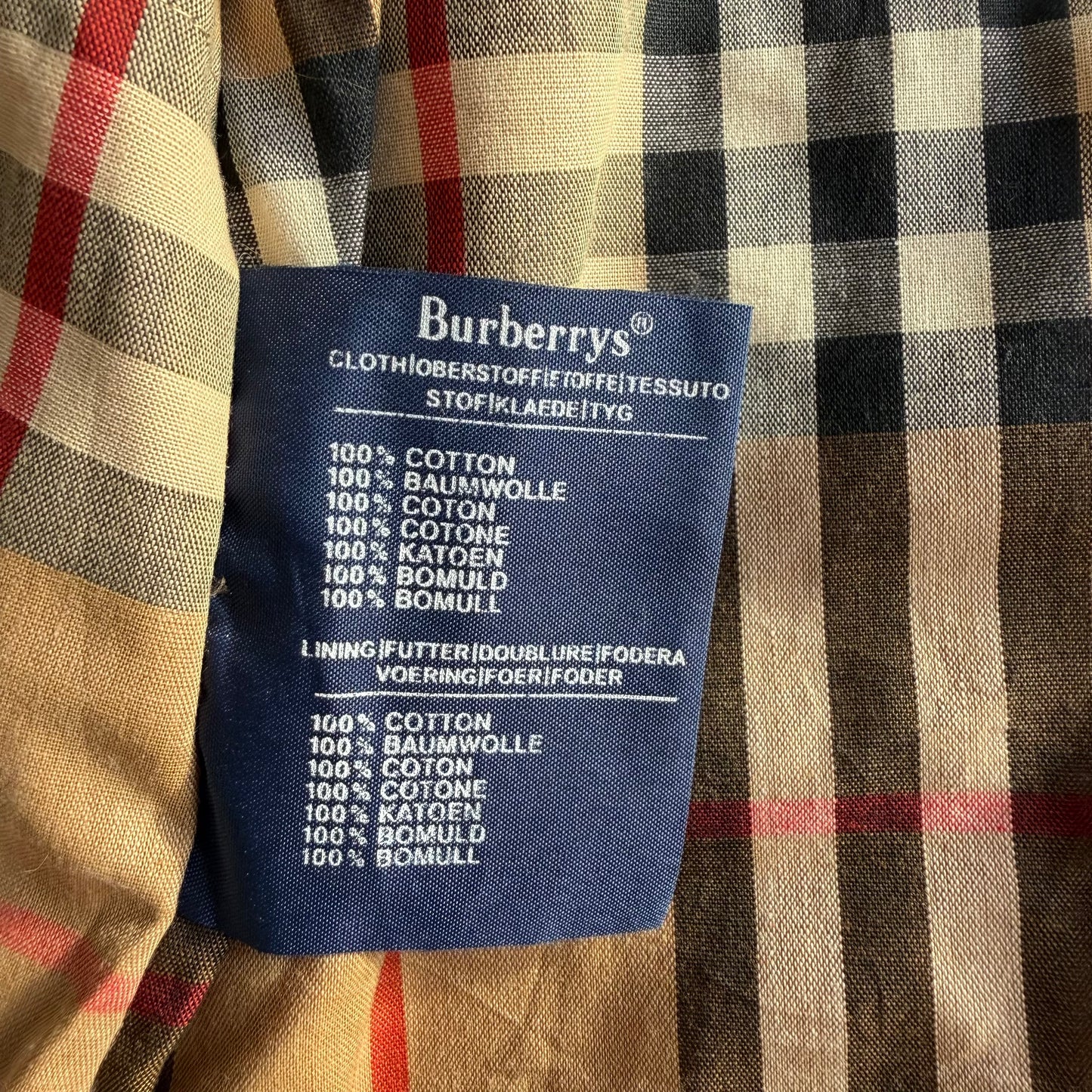 90s Burberry Trench Coat - S
