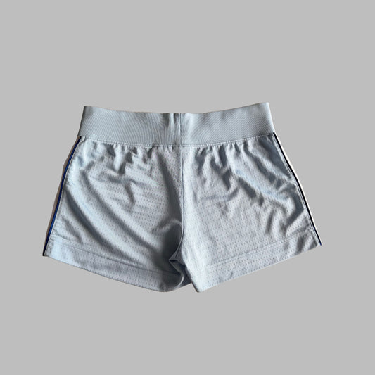 Y2K Nike Striped Mini Basketball Shorts - S