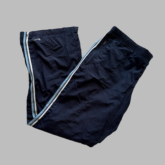 00s Nike Wide Leg Track Pants - Large