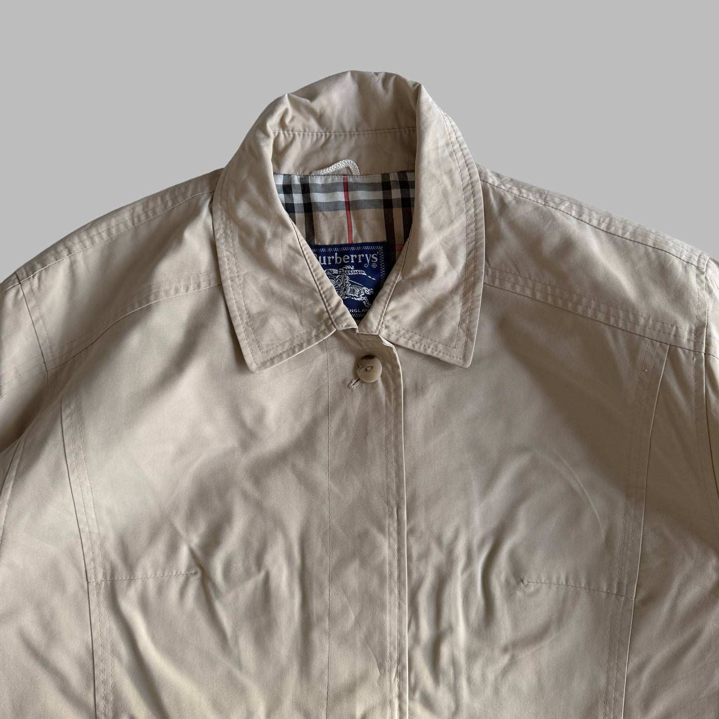 90s Burberry Trench Coat - M