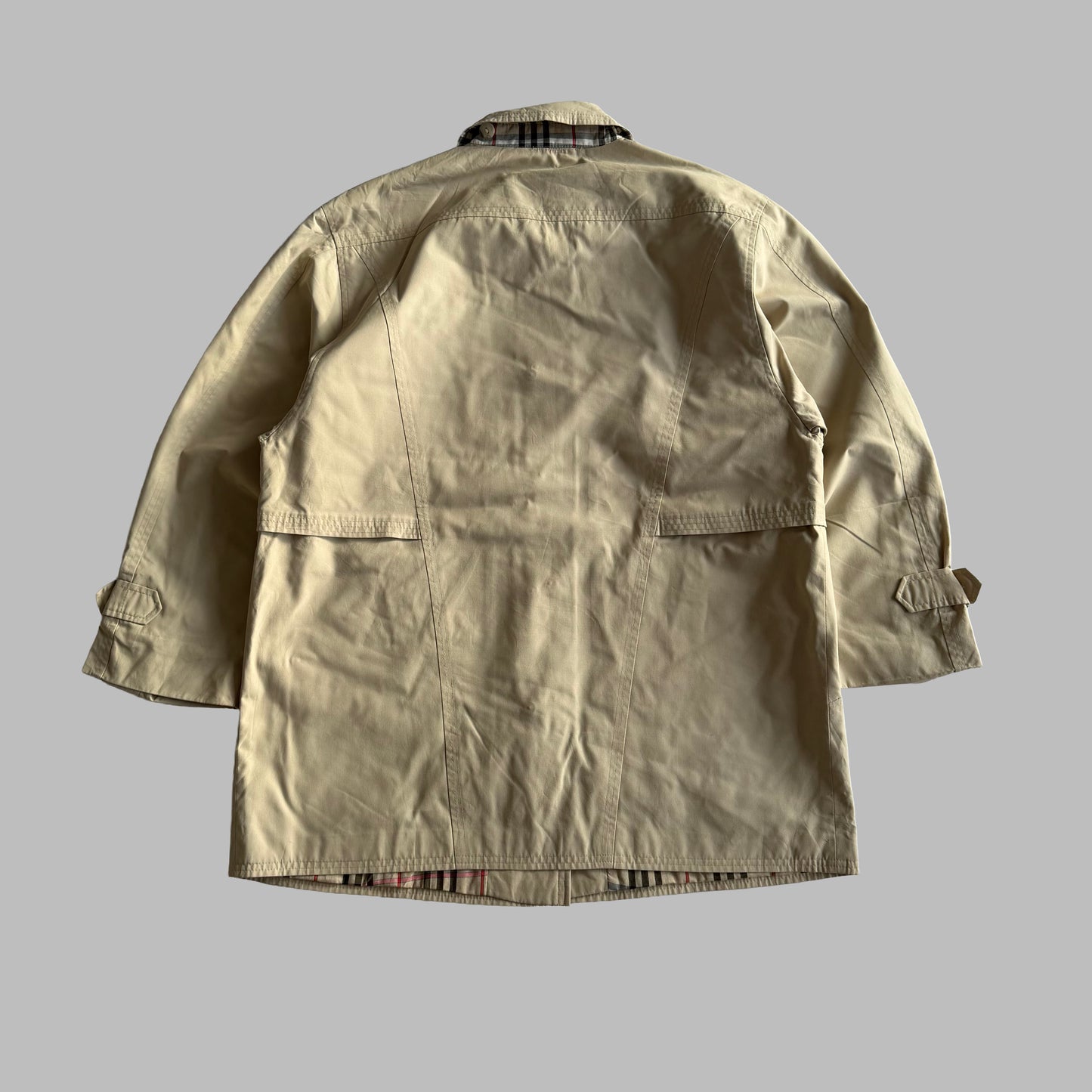 90s Burberry Trench Coat - M