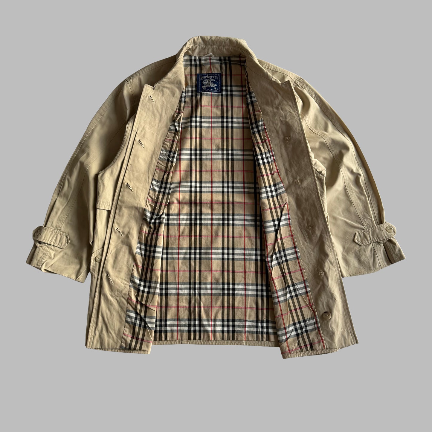 90s Burberry Trench Coat - M