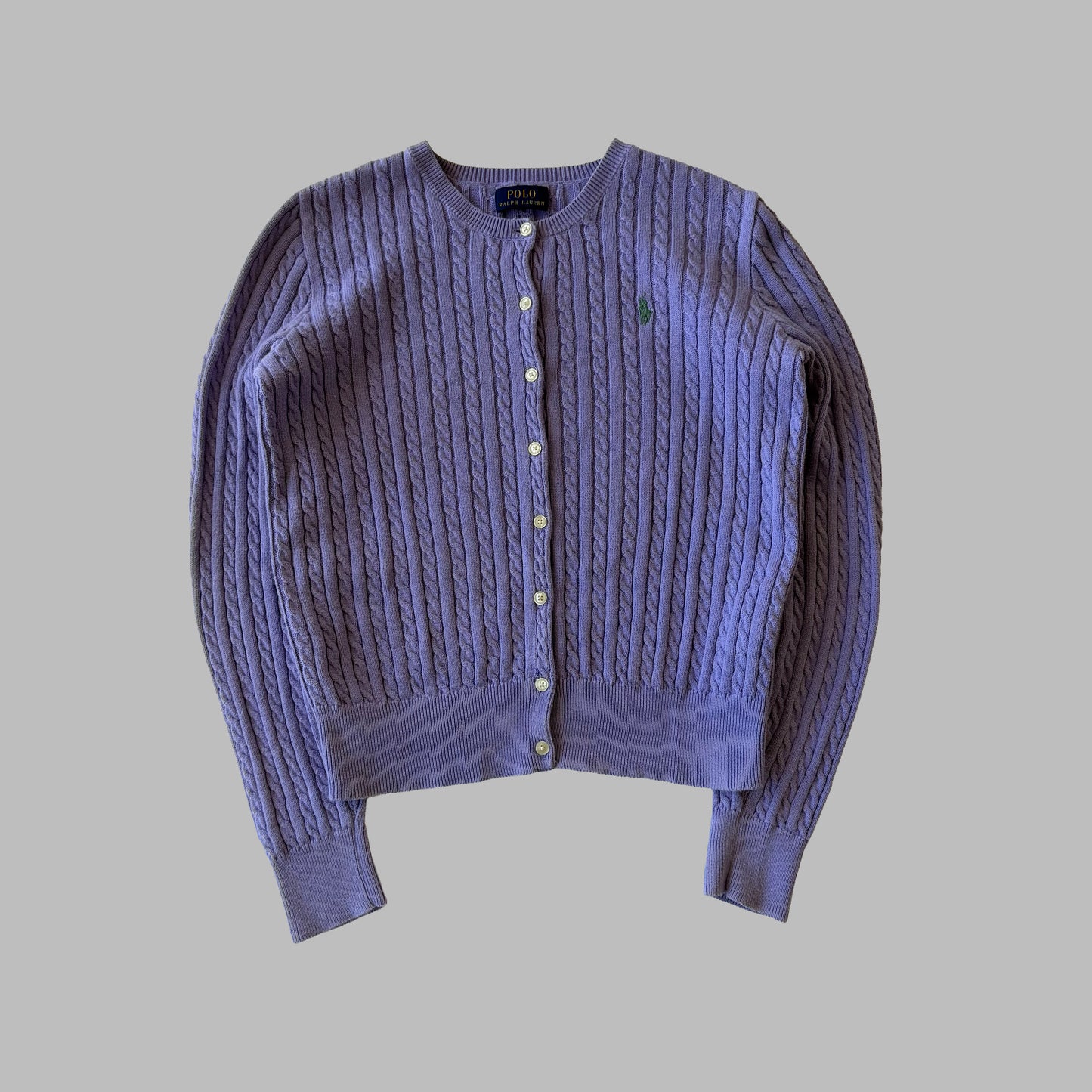 Ralph Lauren Cable Knit Cardigan - Medium