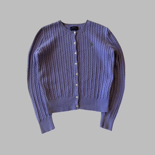 Ralph Lauren Cable Knit Cardigan - Medium
