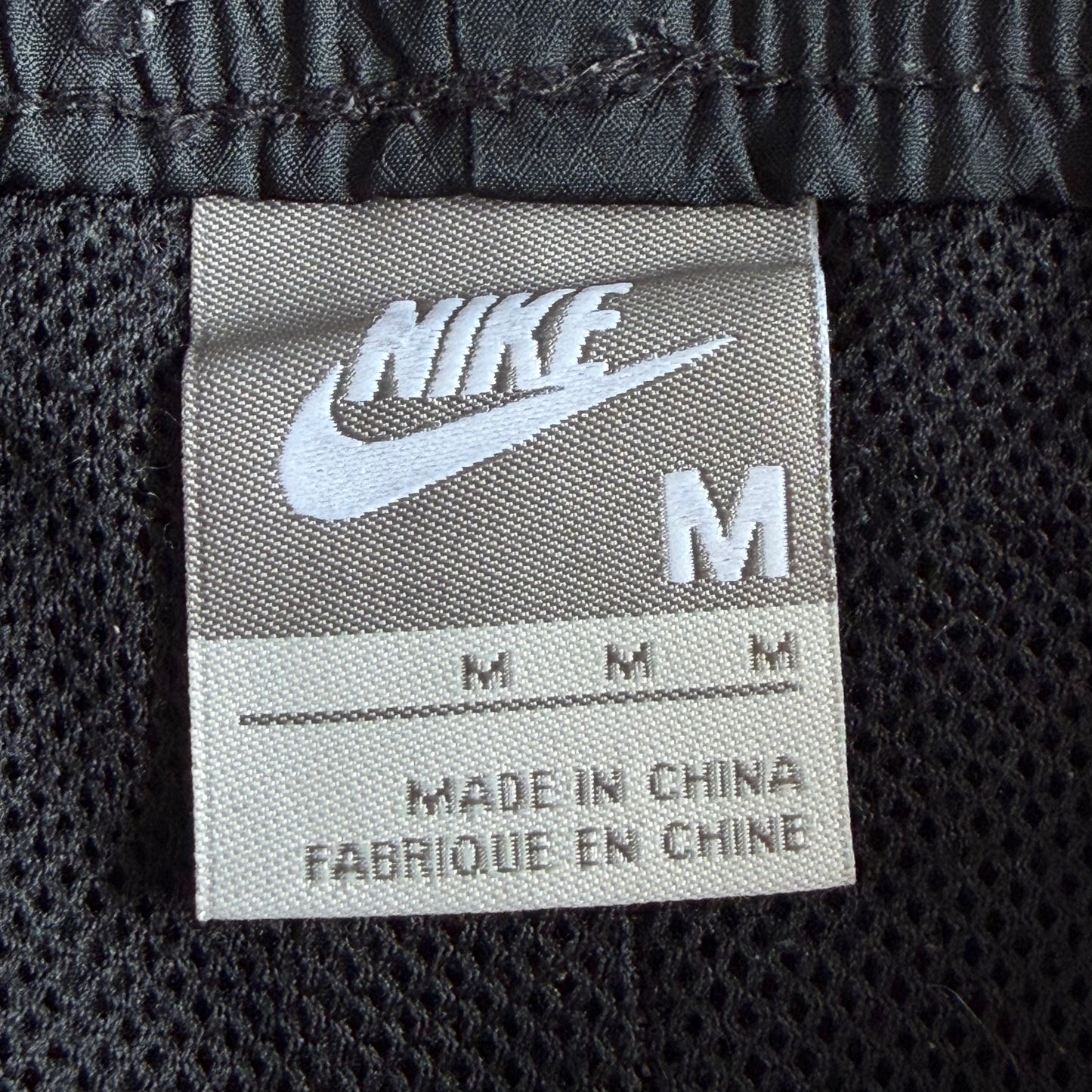 Y2K Nike Striped Lightweight Shorts - M