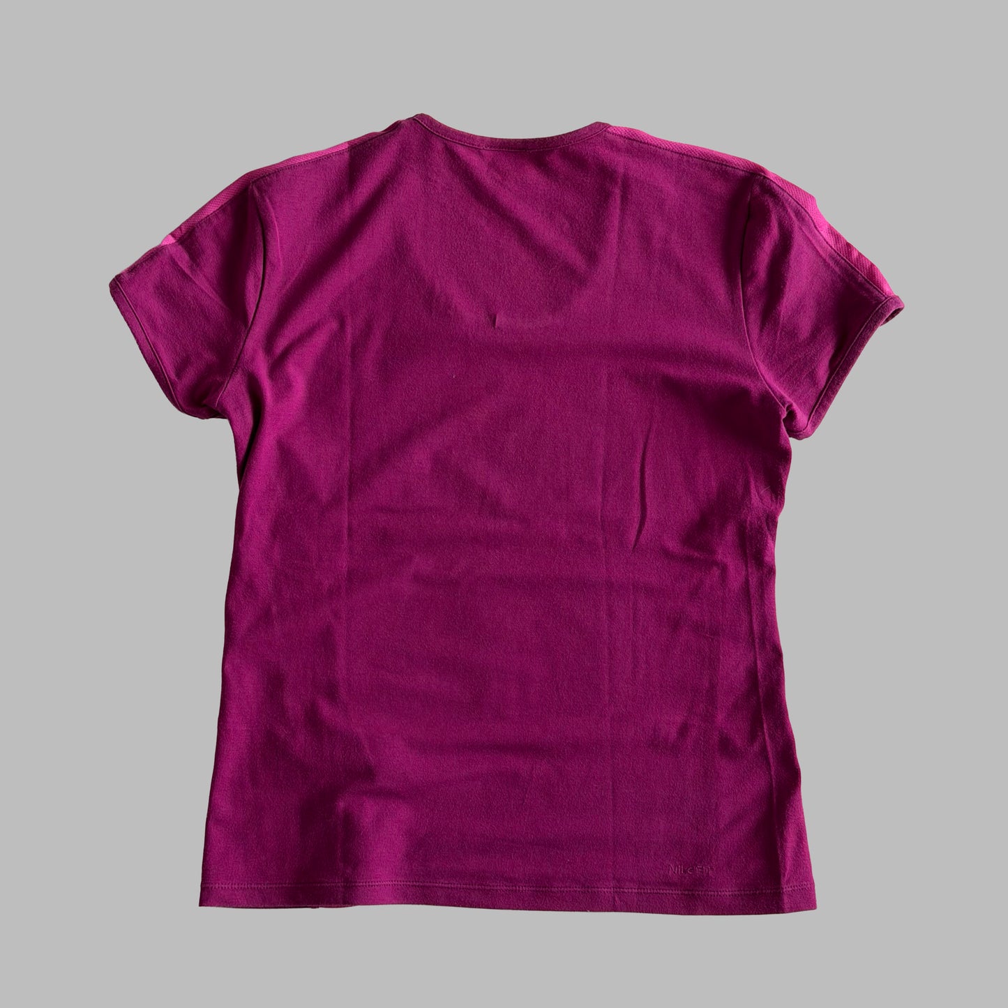 Y2K Nike Panelled Activerwear Top - L