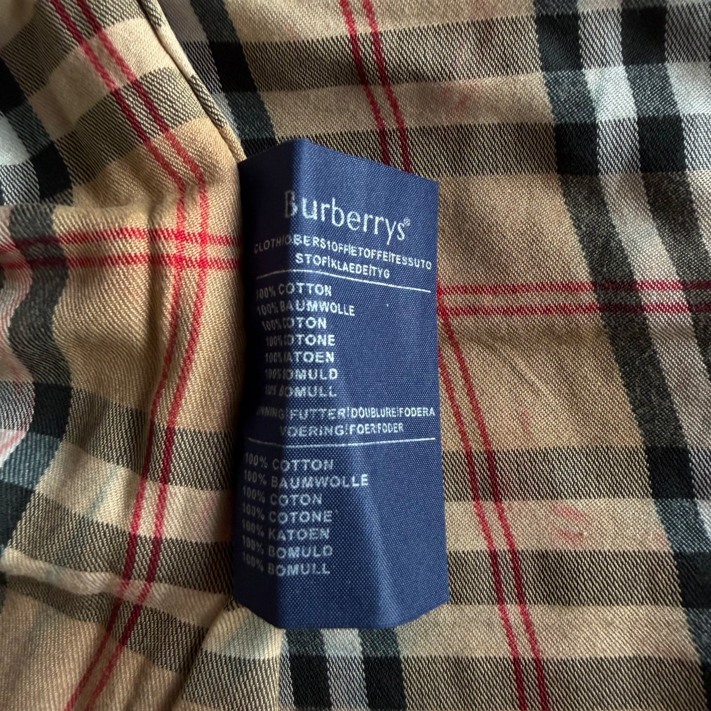 90s Burberry Trench Coat - L