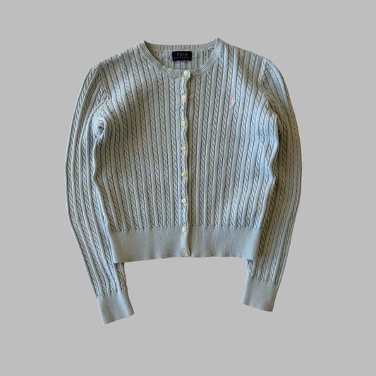 Ralph Lauren Cable Knit Cardigan - Small