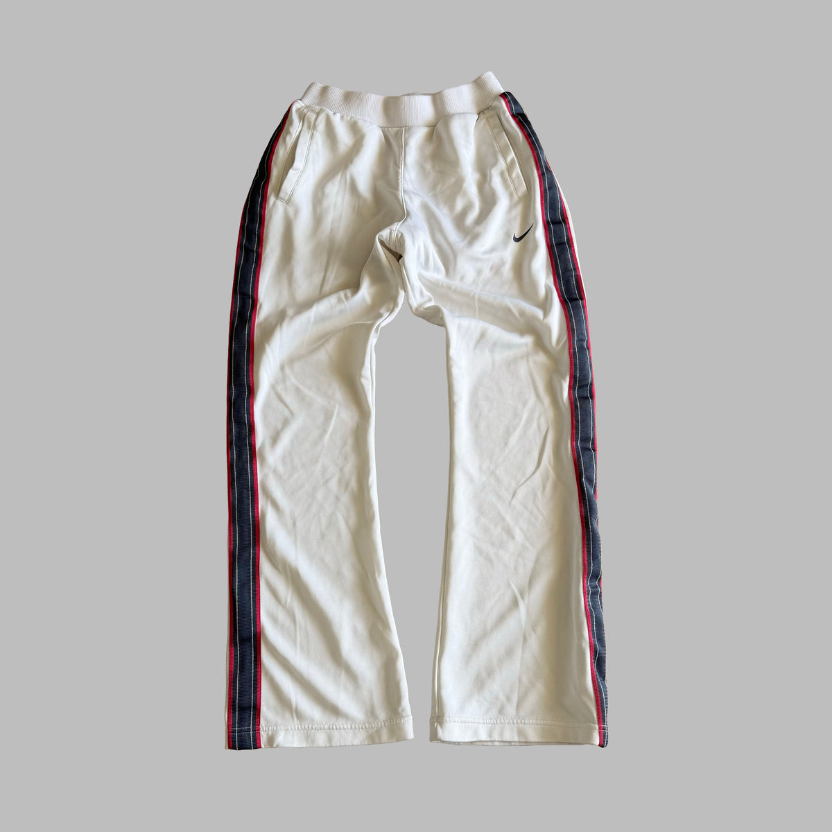 Y2K Nike Striped Active Track Pants - S