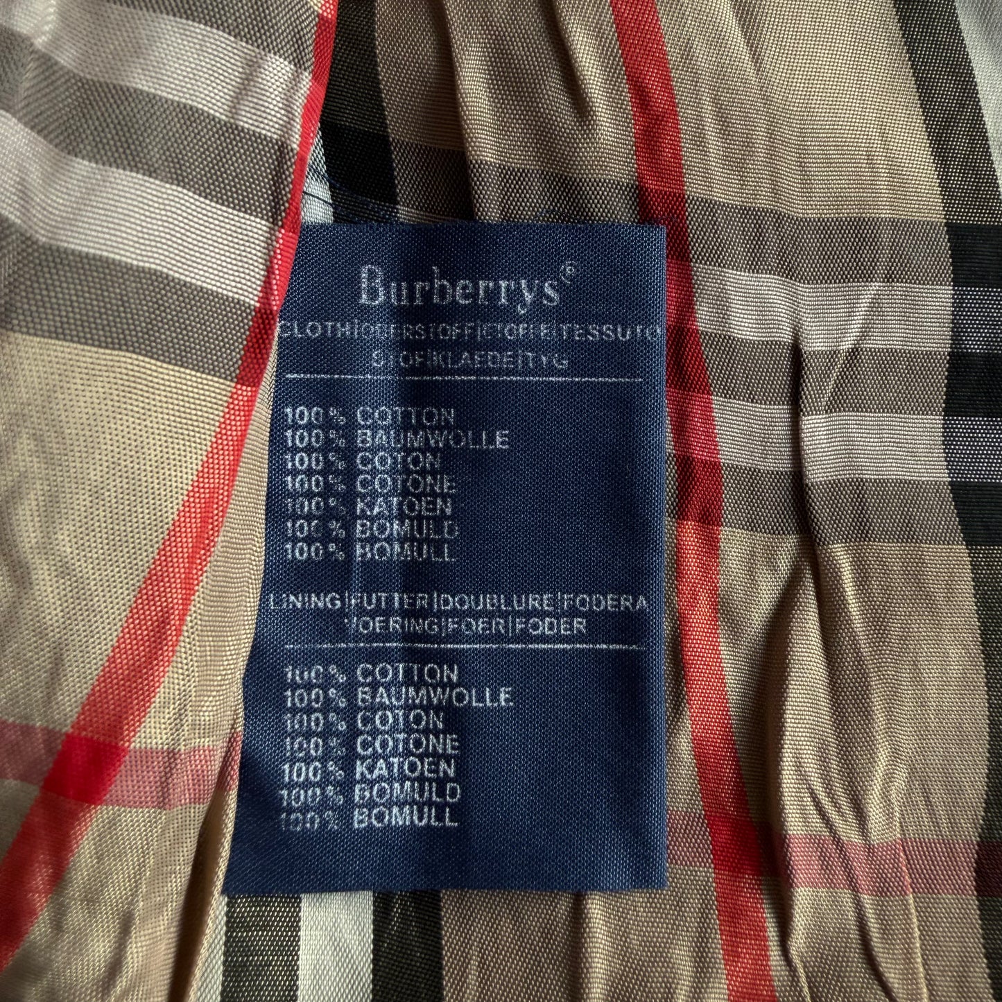90s Burberry Trench Coat - S