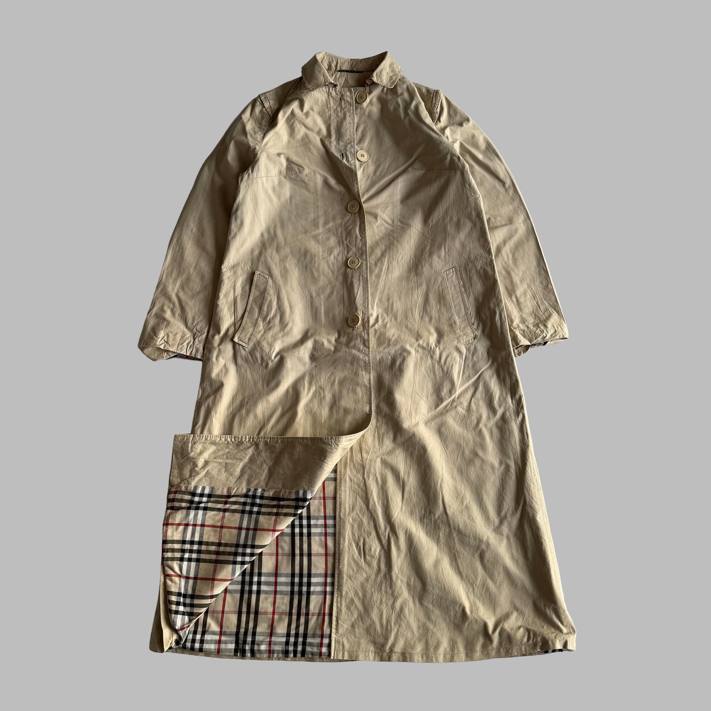 90s Burberry Trench Coat - XS