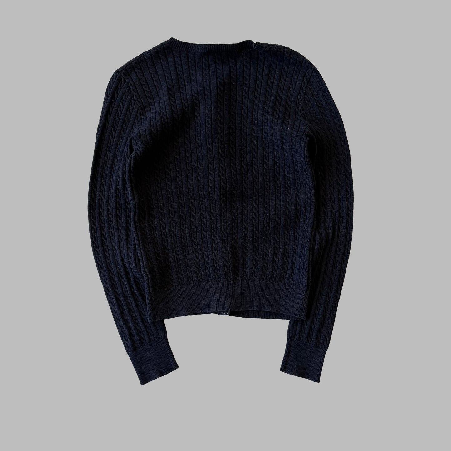 Ralph Lauren Cable Knit Cardigan - Small