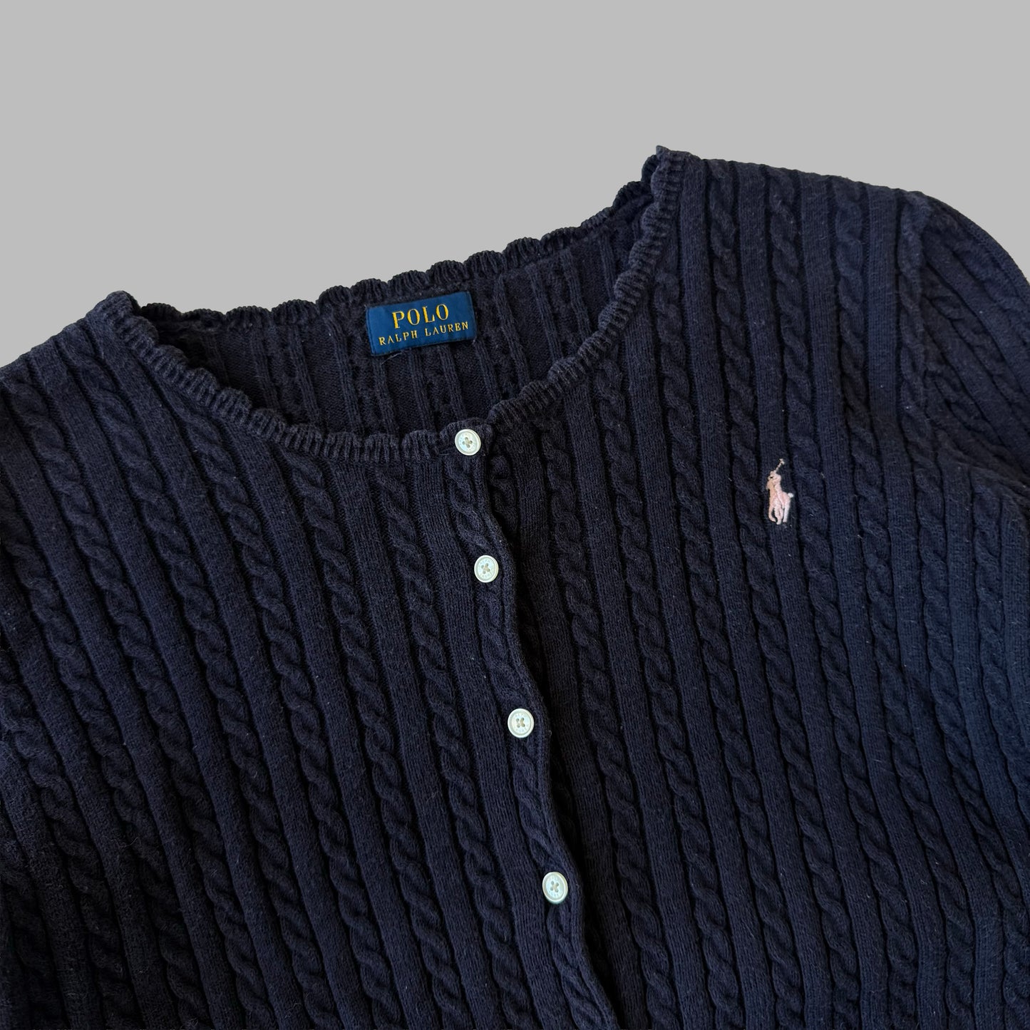 Ralph Lauren Cable Knit Cardigan - XXS