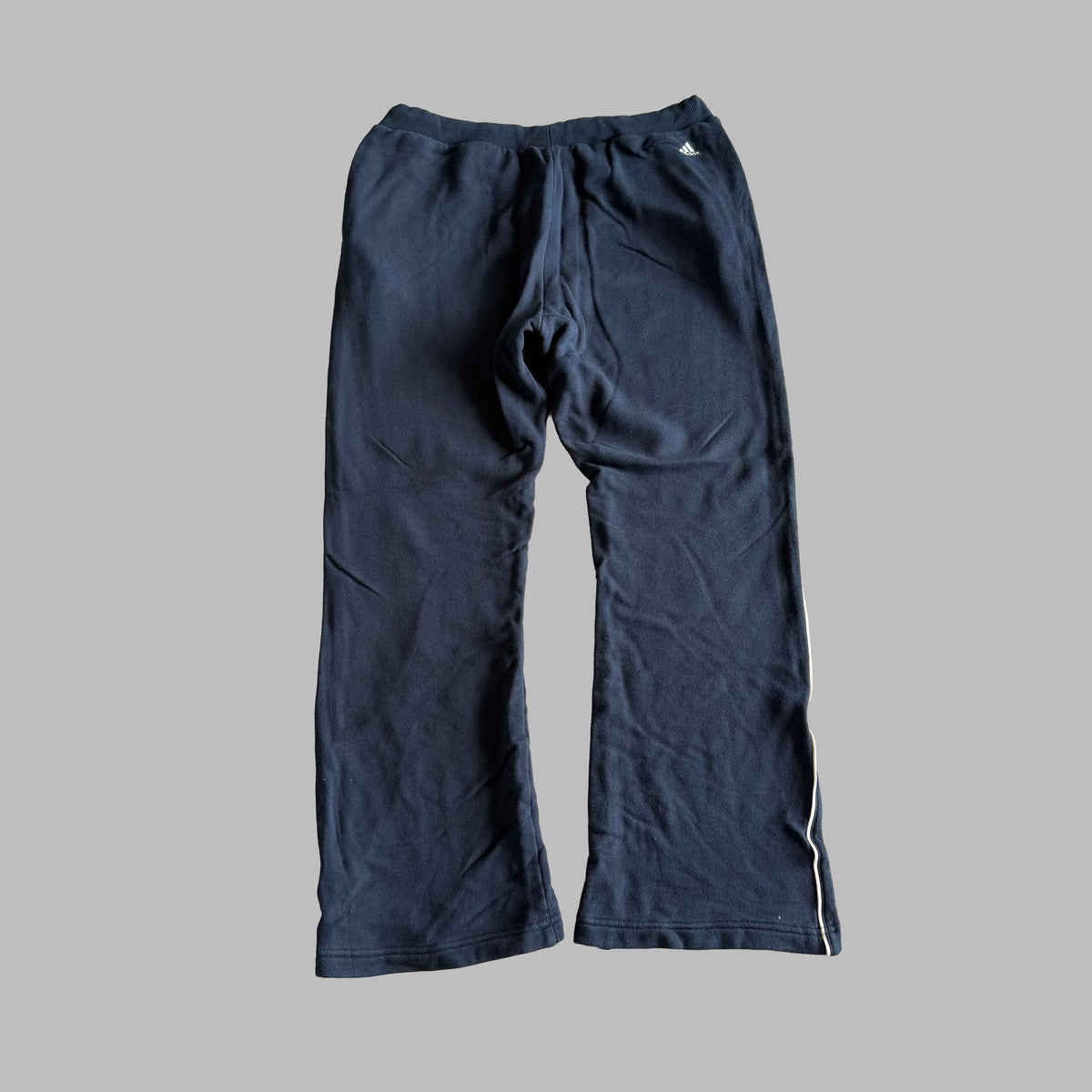 Y2K Adidas Striped Active Track Pants - M