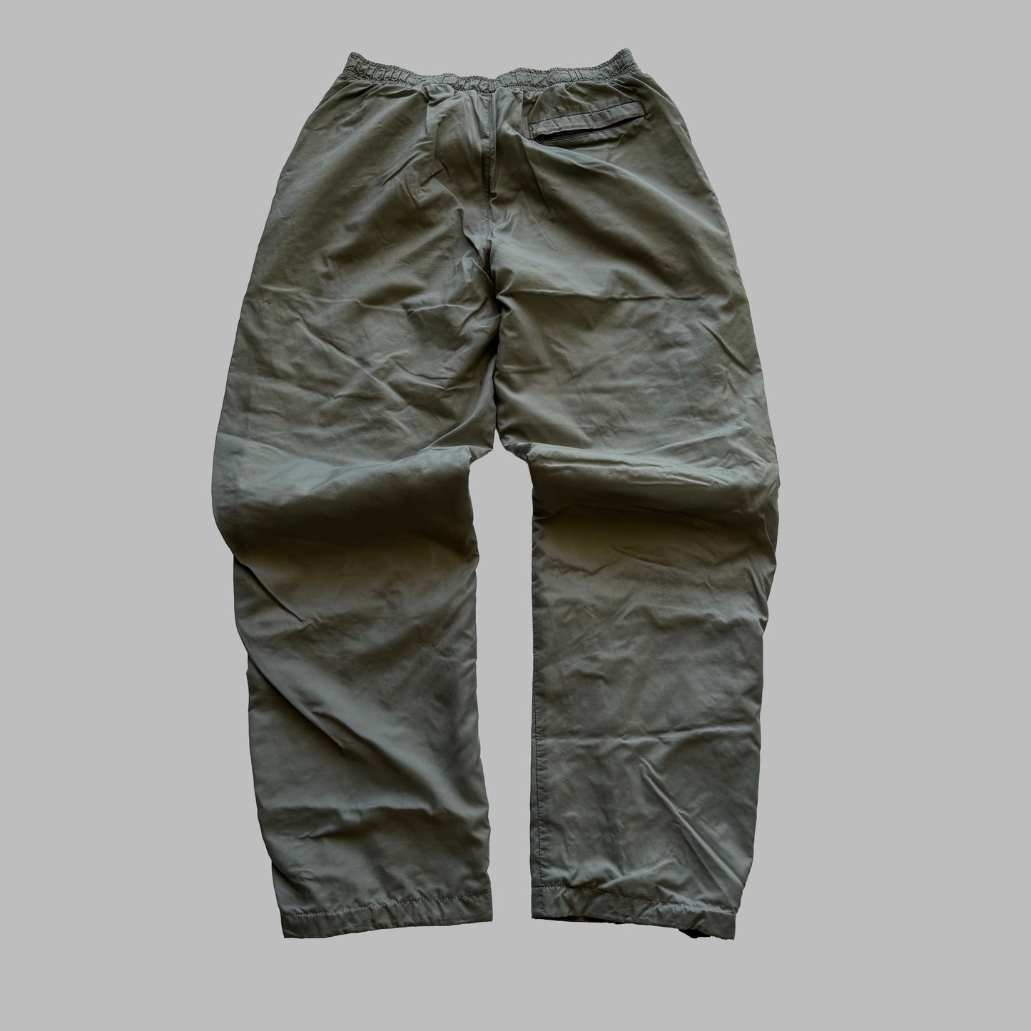 00s Nike Wide Leg Track Pants - Medium