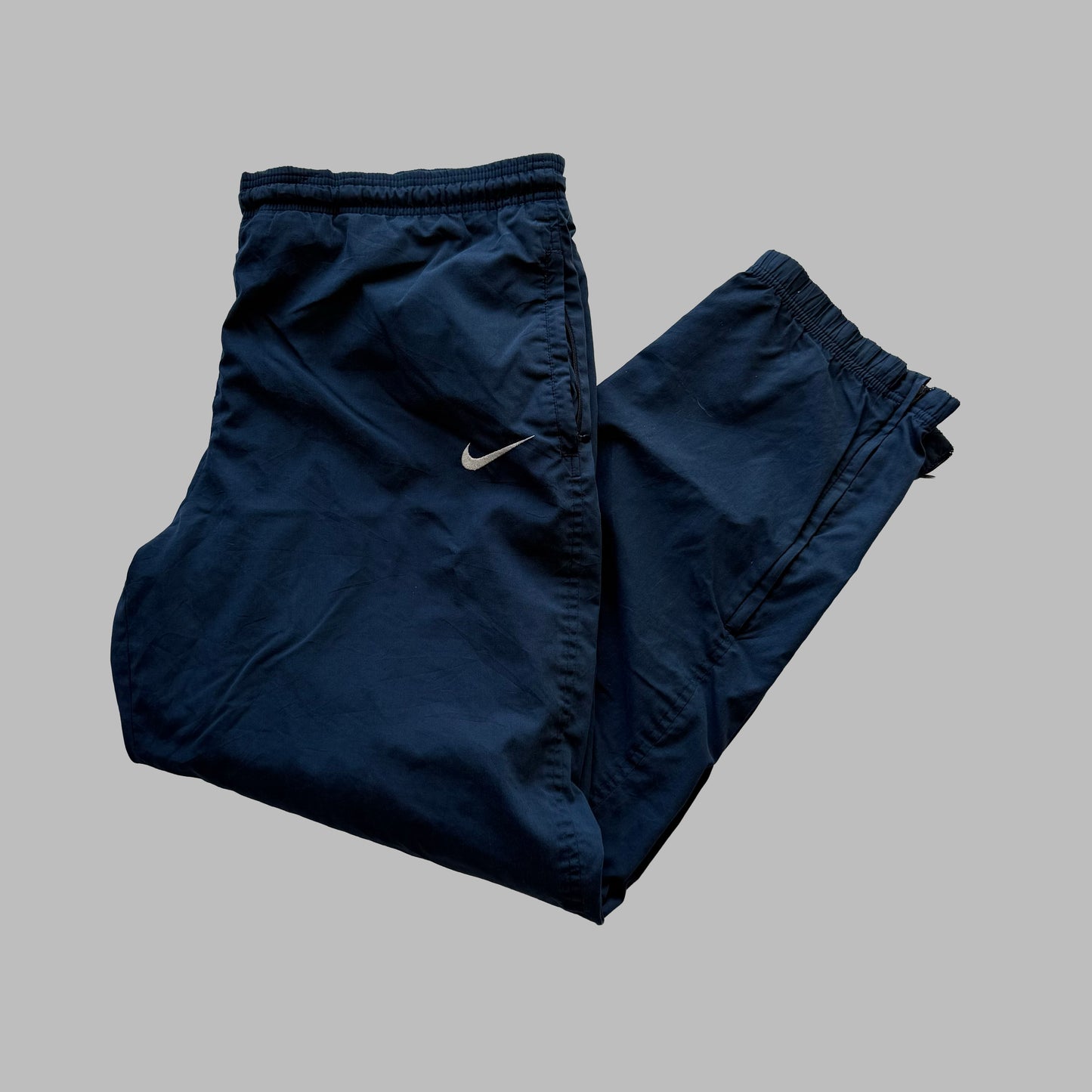 90s Nike Wide Leg Track Pants - Large