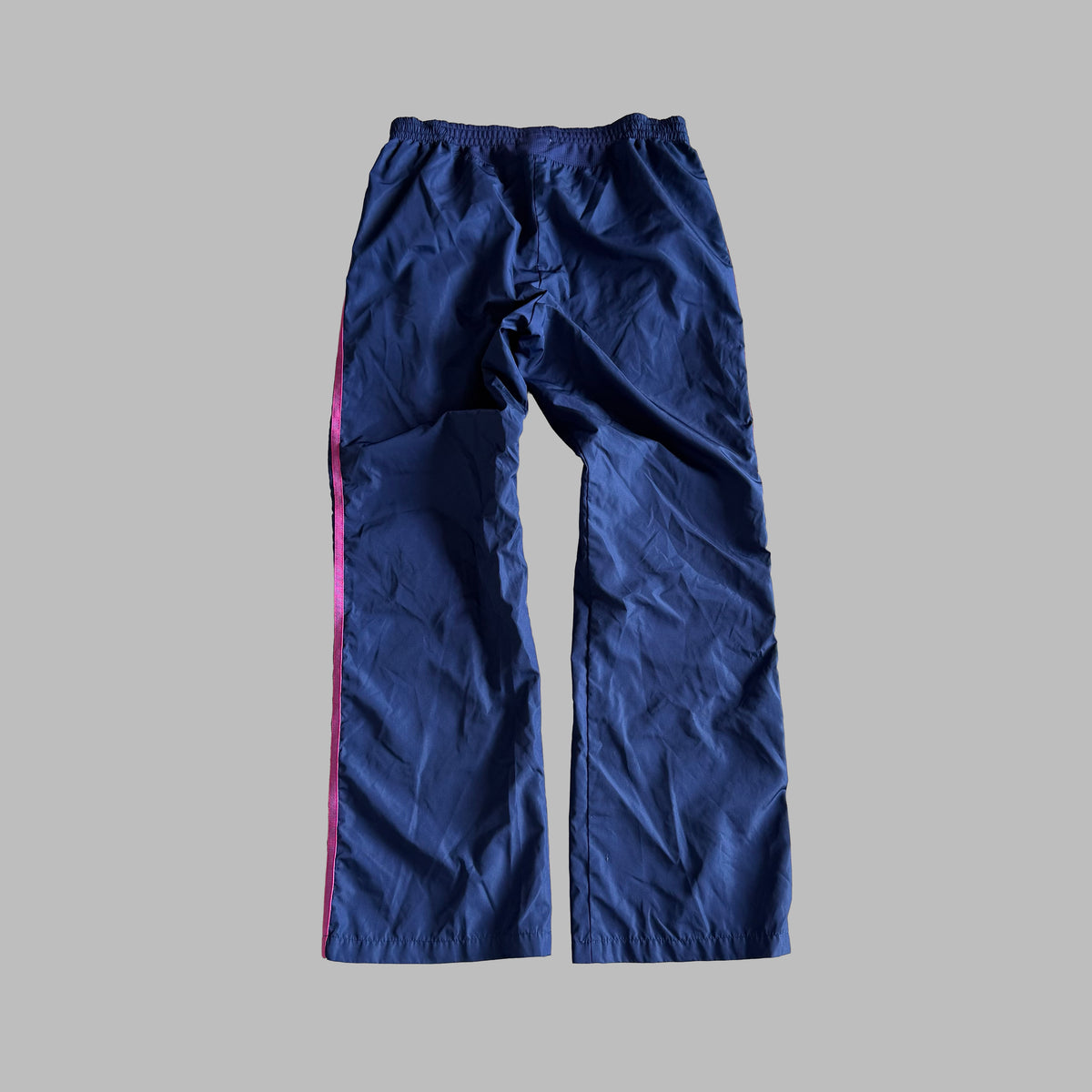 Y2K Adidas Three Stripe Track Pants - S