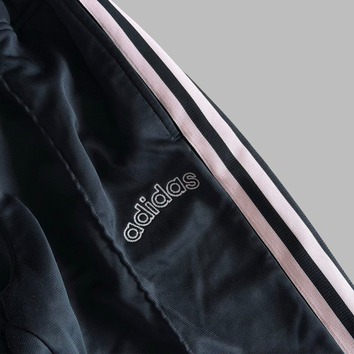 Y2K Adidas Spell Out Active Track Pants - S