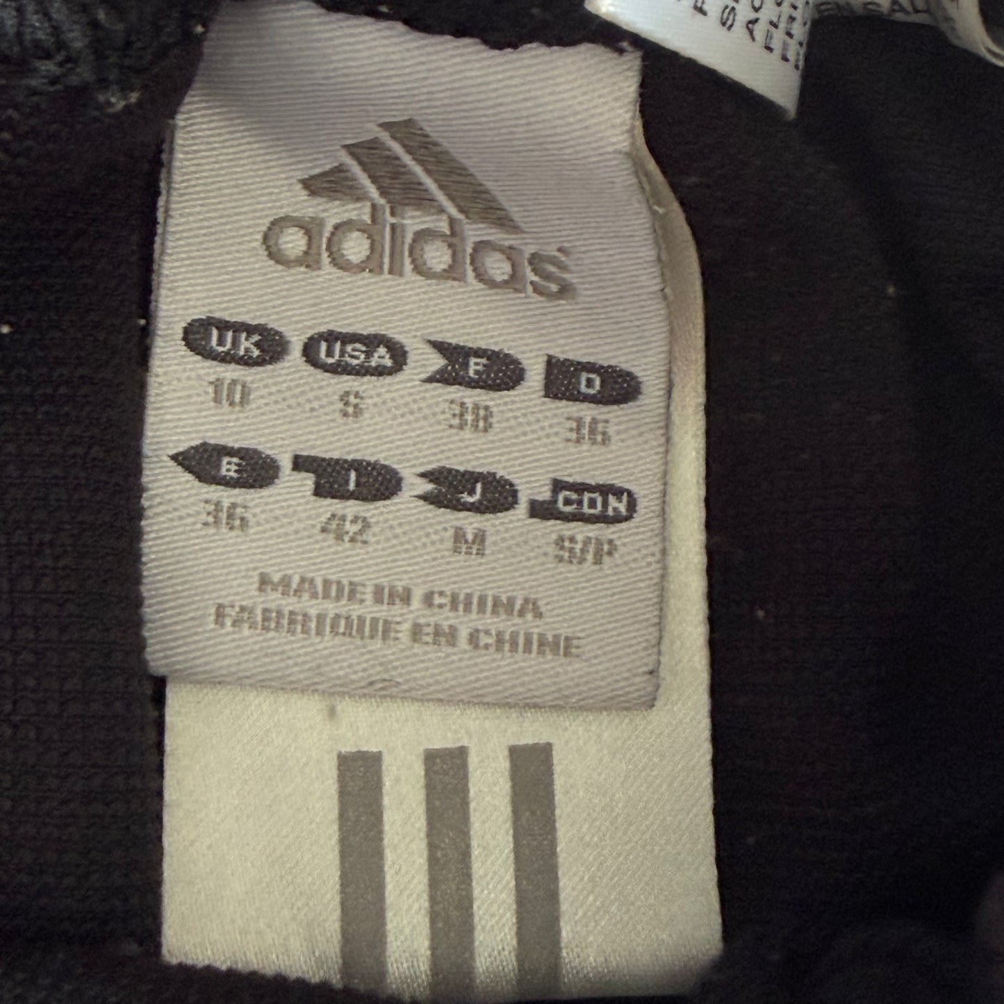 Y2K Adidas Spell Out Active Track Pants - S