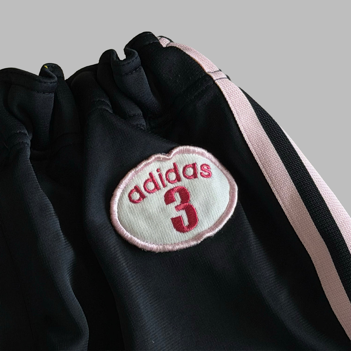 Y2K Adidas Spell Out Active Track Pants - S