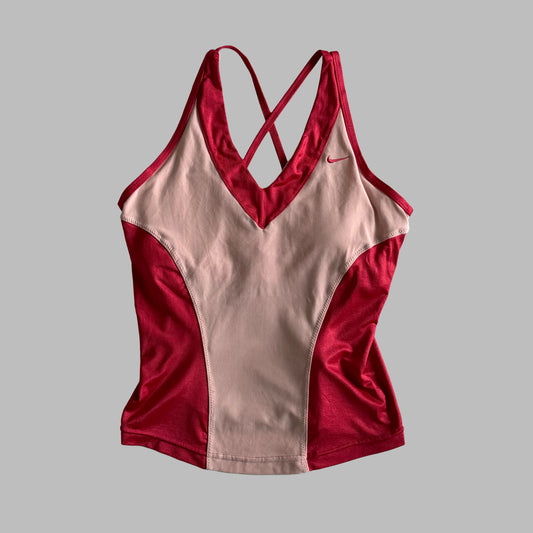 Y2K Nike Synched Activewear Top - S/M