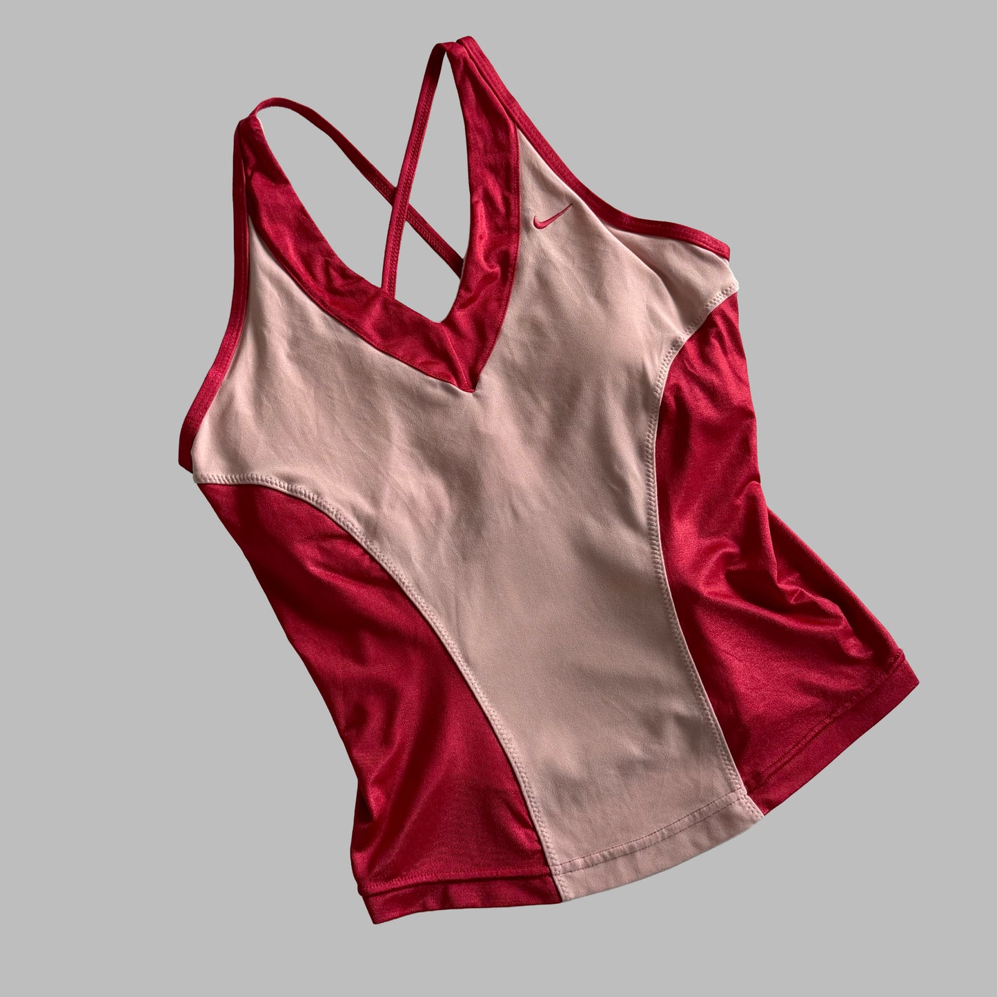 Y2K Nike Synched Activewear Top - S/M