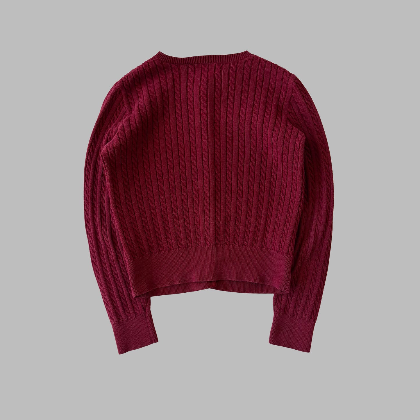 Ralph Lauren Cable Knit Cardigan - Small