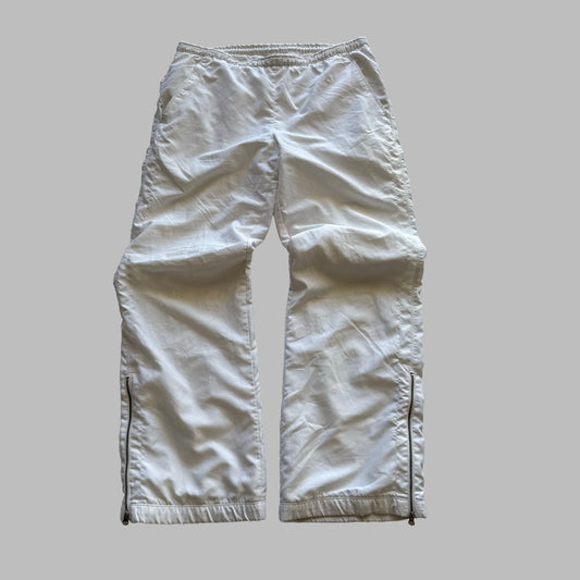 00s Nike Wide Leg Track Pants - Medium