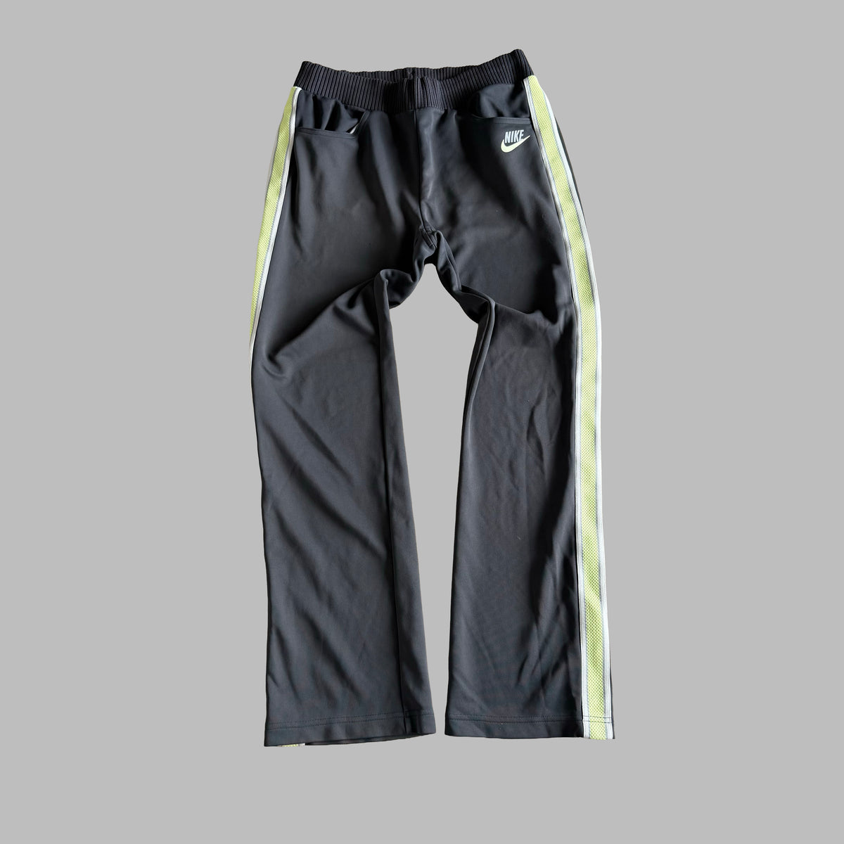 Y2K Nike Striped Active Track Pants - M