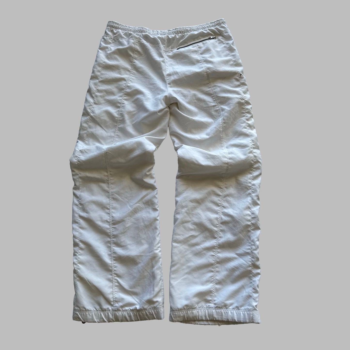 00s Nike Wide Leg Track Pants - Medium
