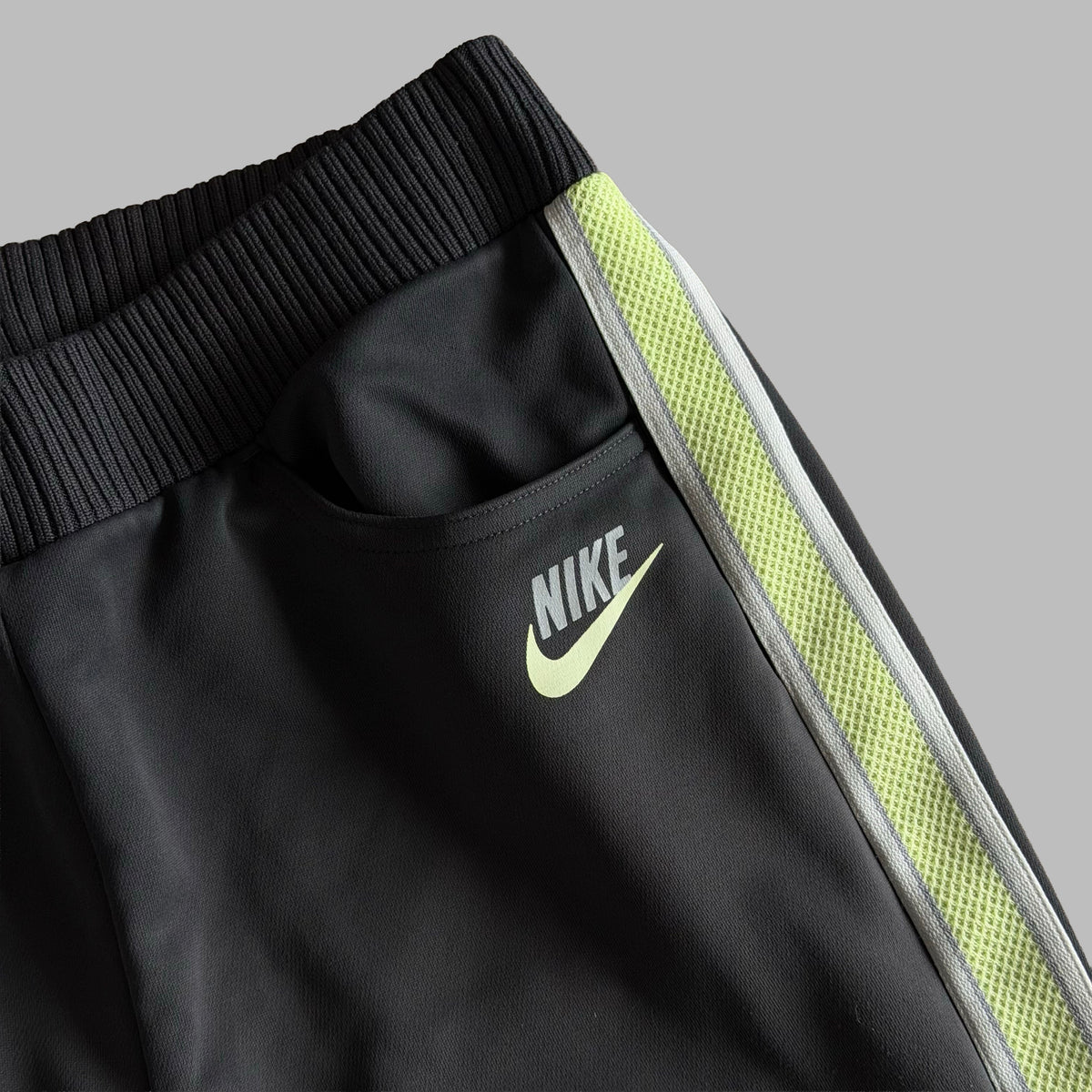 Y2K Nike Striped Active Track Pants - M