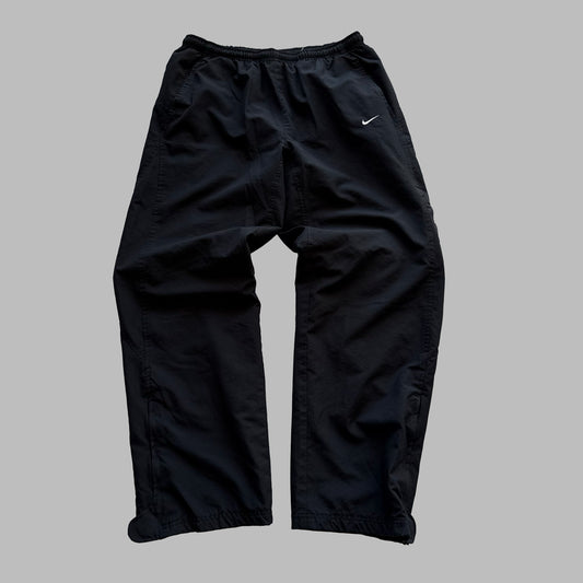 00s Nike Wide Leg Track Pants - Medium