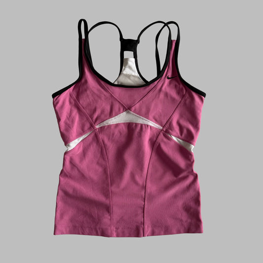 Y2K Nike Strappy Activewear Top - M