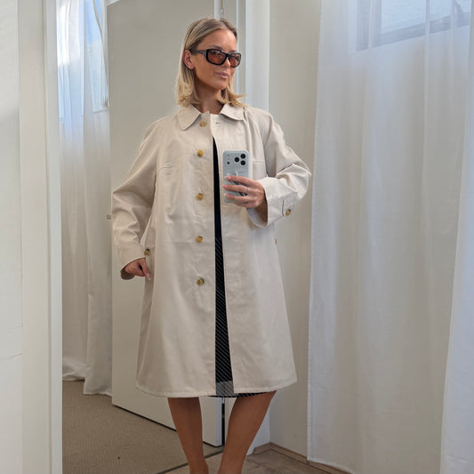 90s Burberry Trench Coat - S