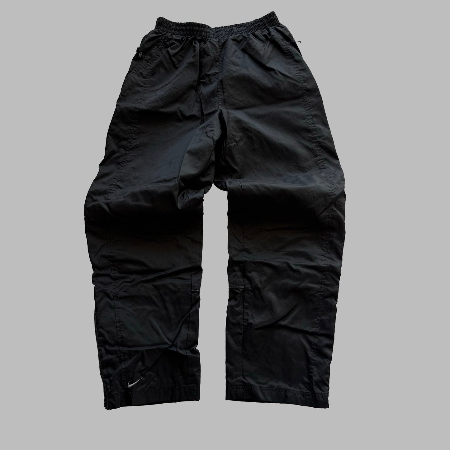 90s Nike Wide Leg Track Pants - Medium