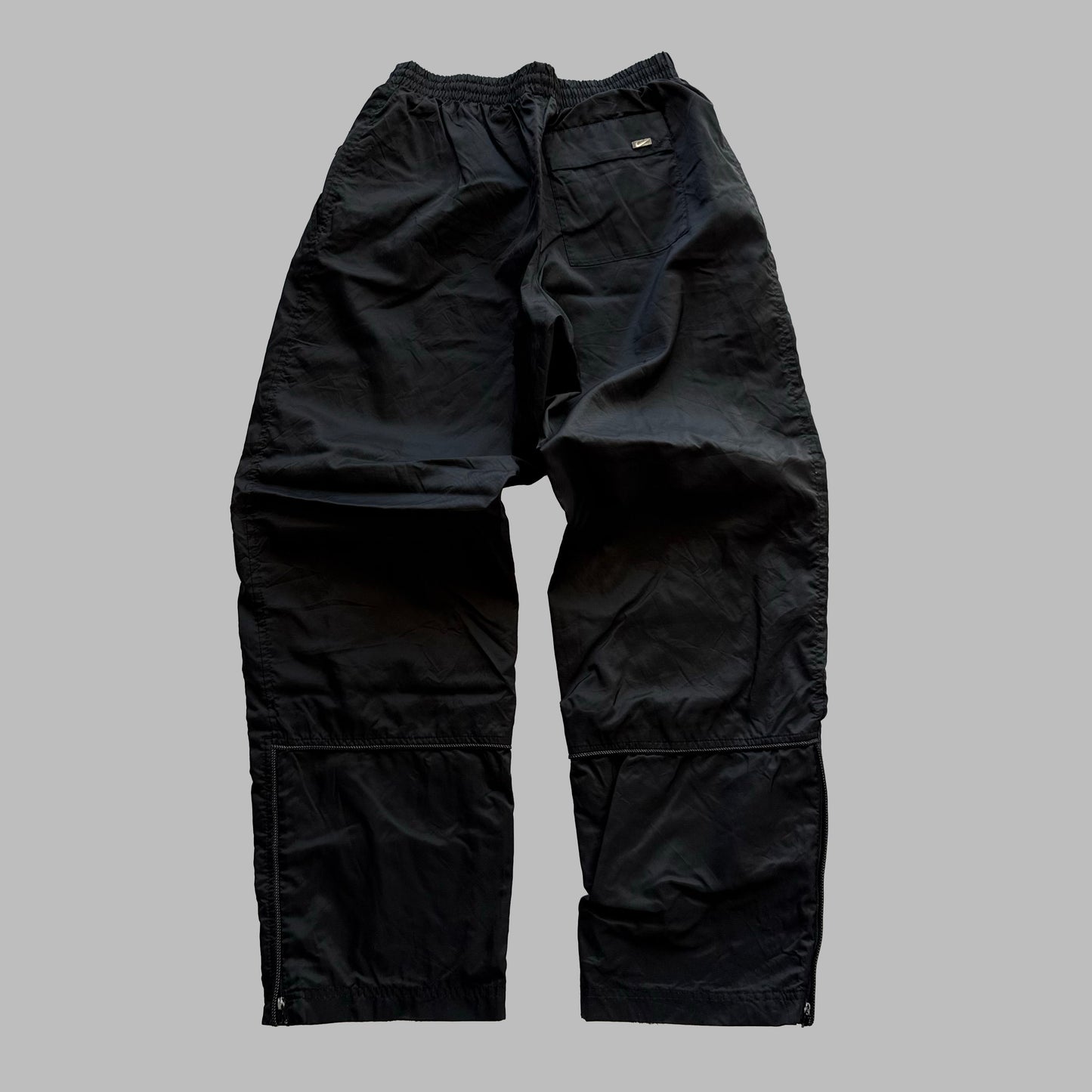 90s Nike Wide Leg Track Pants - Medium