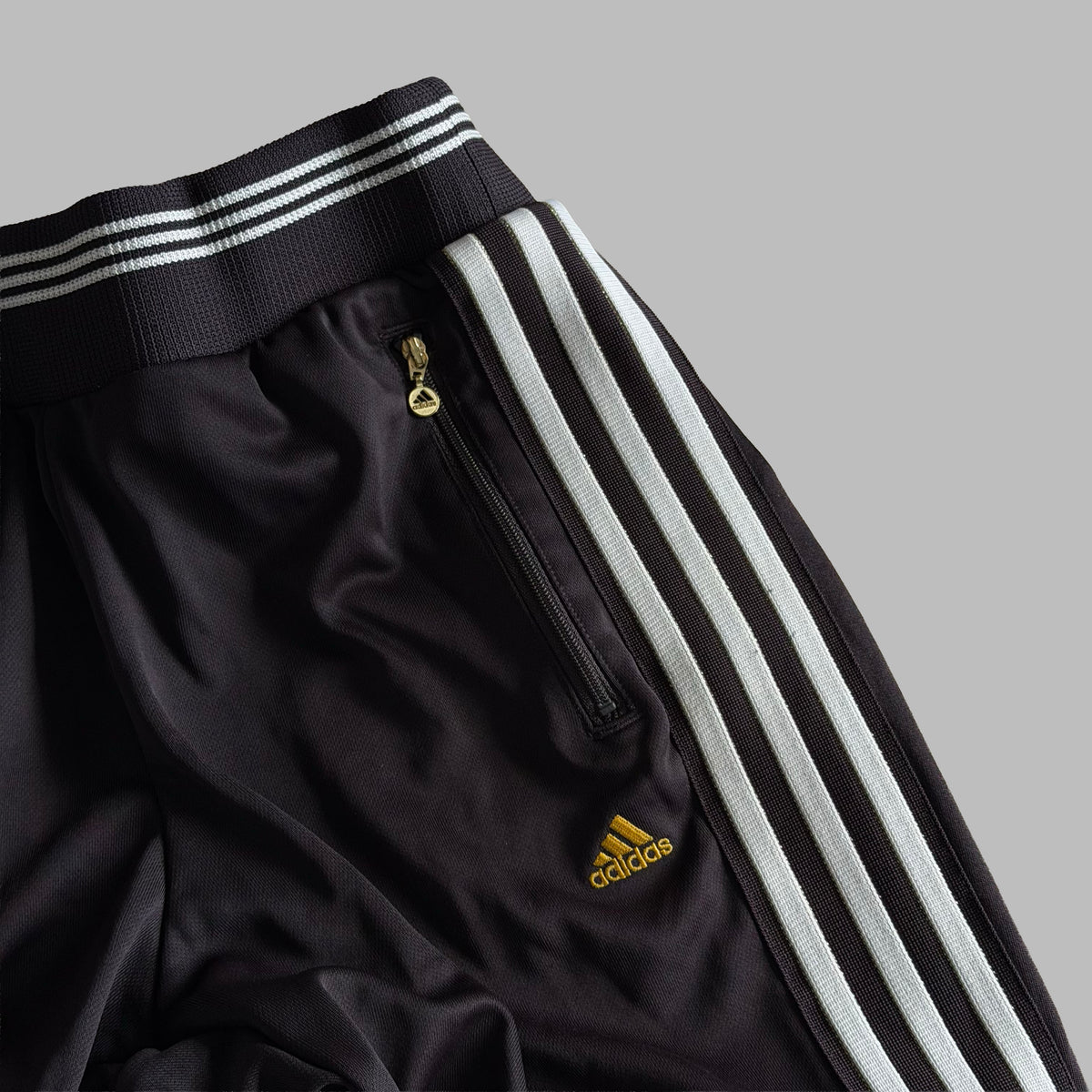 Y2K Adidas Three Stripe Active Track Pants - XS