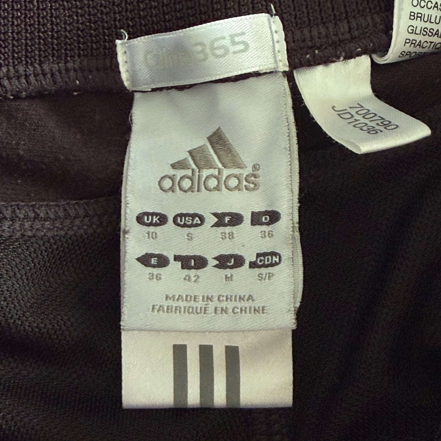 Y2K Adidas Three Stripe Active Track Pants - XS