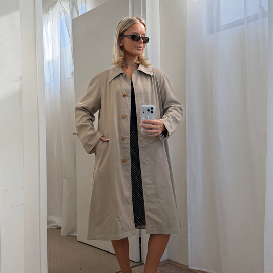 90s Burberry Trench Coat - S