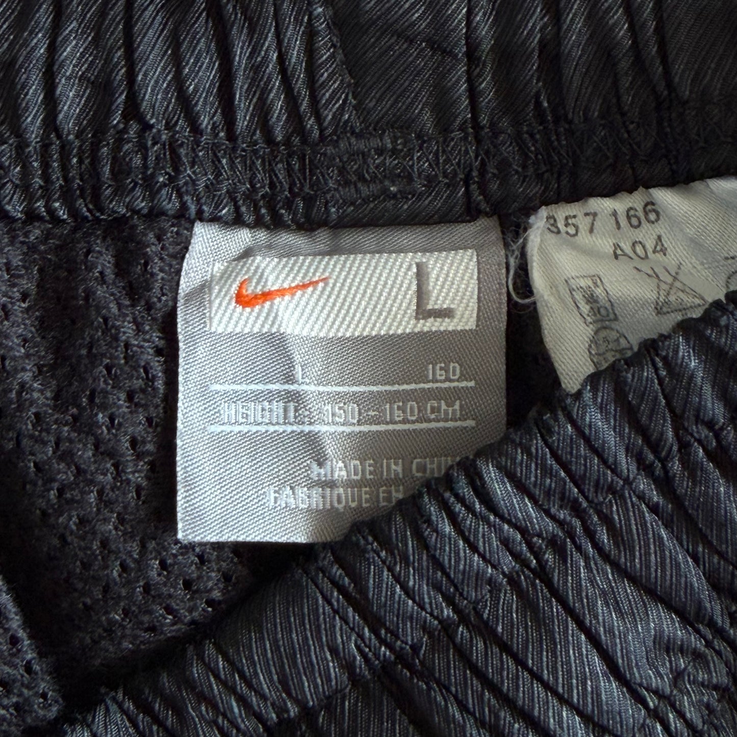 Y2K Nike Striped Wide Leg Track Pants - XS
