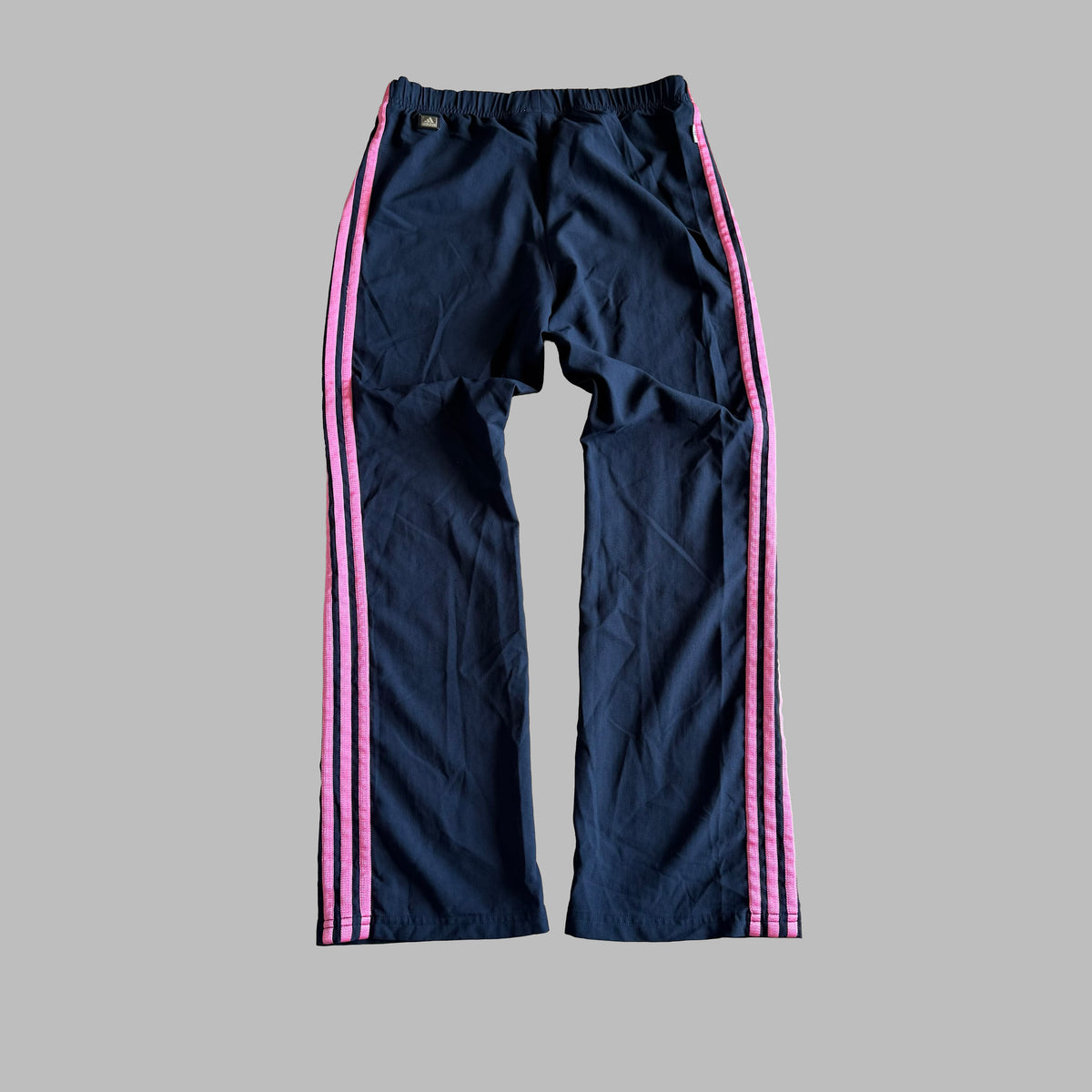 Y2K Adidas Three Stripe Active Track Pants - S/M