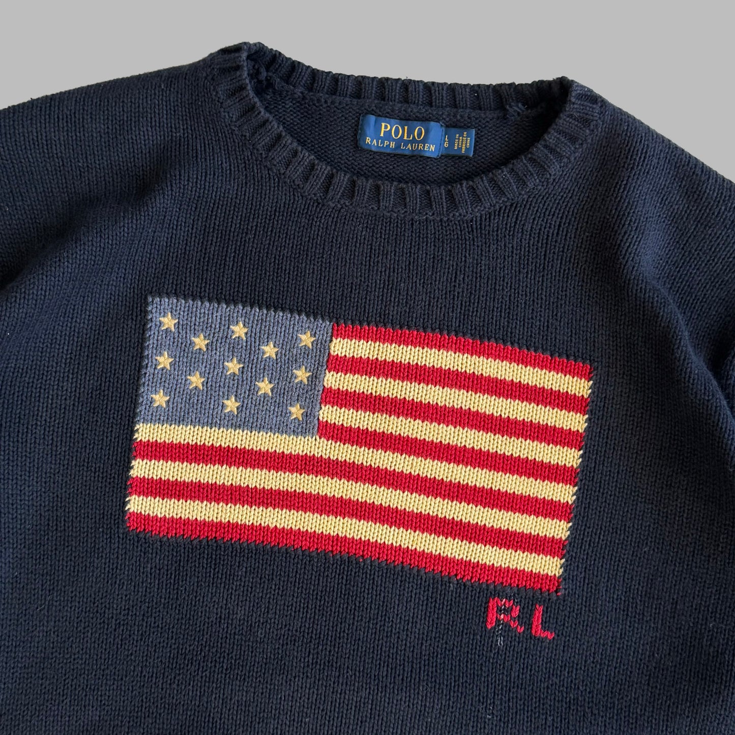 Polo Flag Knit - Large