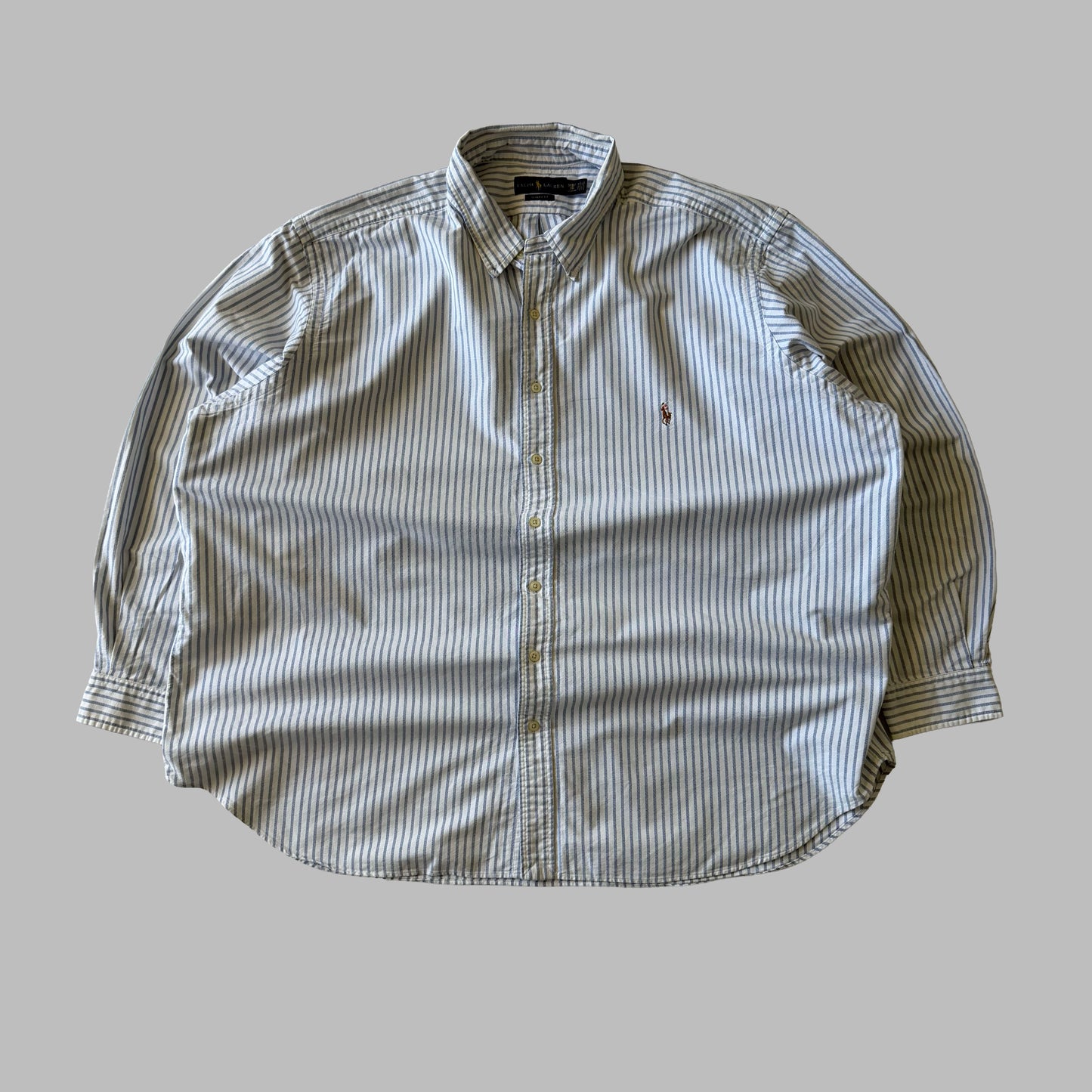 Ralph Lauren Striped Button Up Shirt - XXXL