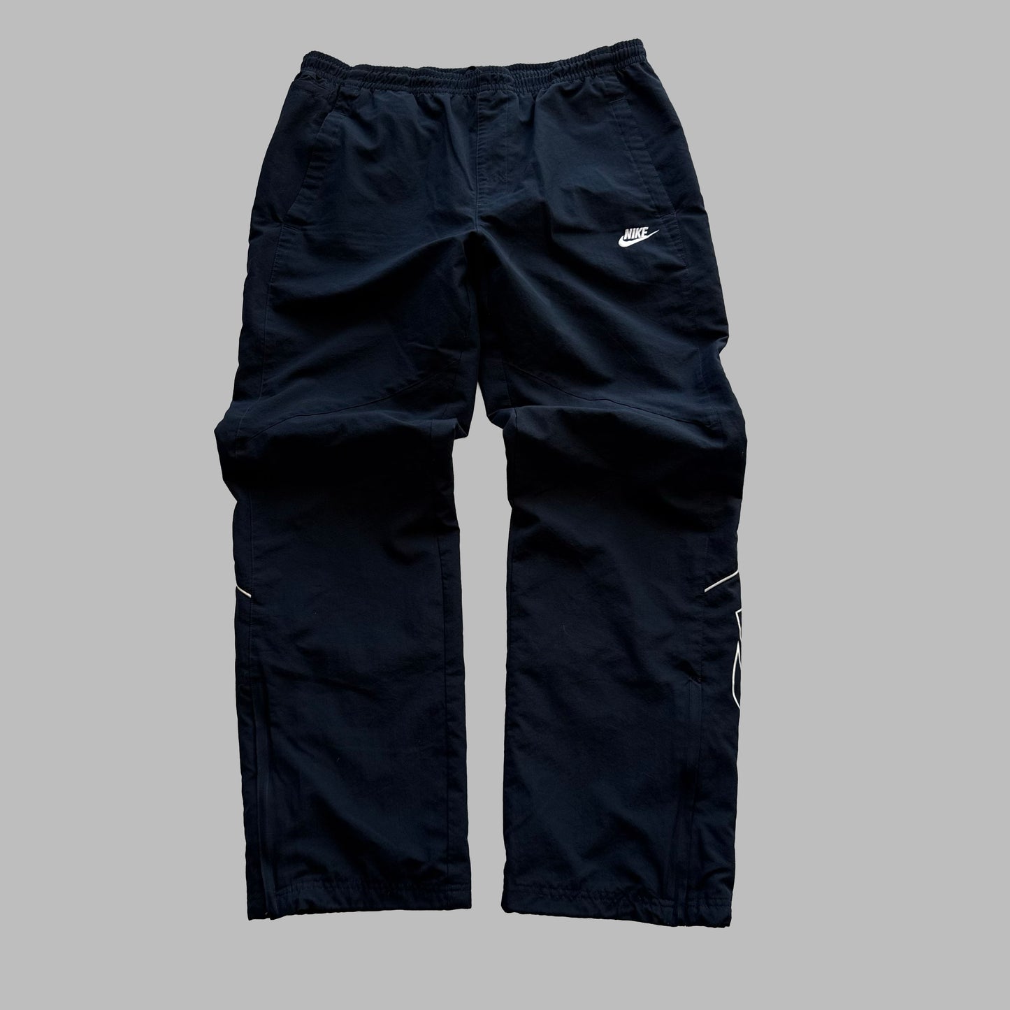 00s Nike Wide Leg Track Pants - Large